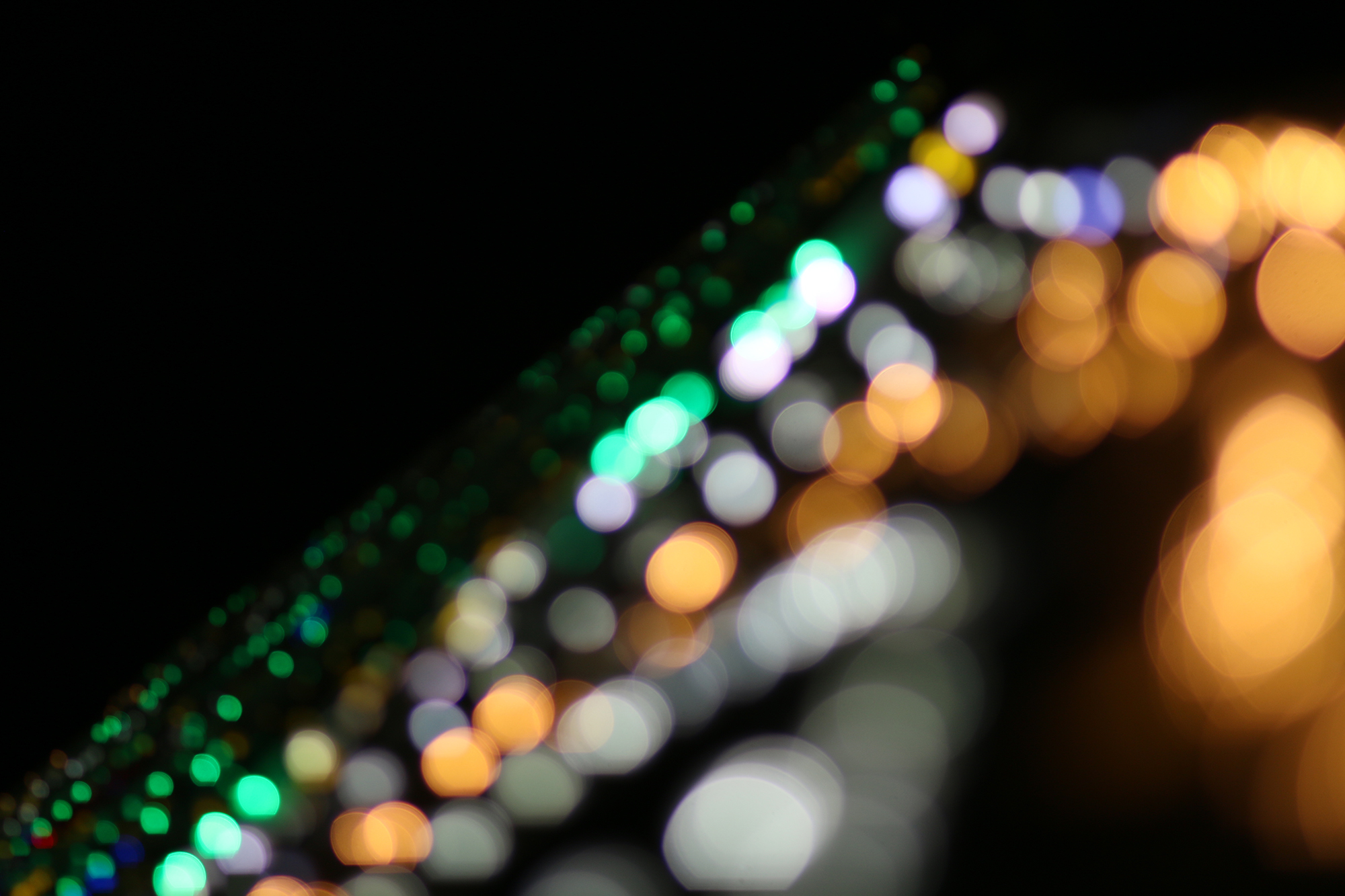 blurry lights